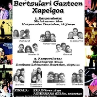 IPARRALDEKO BERTSULARI GAZTEEN IX. XAPELGOA: 1.  KANPORAKETA