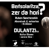 Bertsolarita, zer da hori?