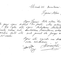 Euskaltzaindia.  Gutunak:  Izetaren gutuna Euskal-Kantak liburua eskatuz