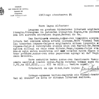 Euskaltzaindia.  Gutunak:  Zavalaren gutuna Azkueren Euskalerriaren Yakintza liburua argitaratzeko kontratoari  buruz