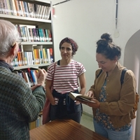 Lazkaoko beneditarren artxibora bisita