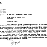 Euskaltzaindia.  Gutunak: