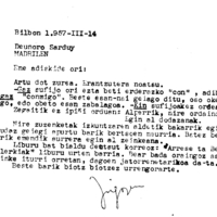 Euskaltzaindia.  Gutunak: