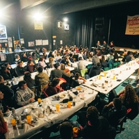 Bertso afaria Portugaleteko gaztetxean