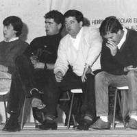 Euskal Herriko Bertsolari Txapelketa Nagusirako Gipuzkoako Kanporaketa  1988 -  1988-11-26 Ormaiztegi Txapelketa