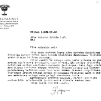 Euskaltzaindia.  Gutunak: