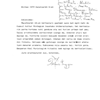 Bertsolaritza.  Bertso txapelketak:  Deustuko Unibertsitatean antolaturiko bertso saio batetan parte hartzera gonbidapena