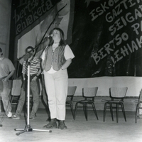 NAFARROAKO? ESKOLARTEKO BERTSO-PAPER LEHIAKETA (6. 1991) -  LEHIAKETAK -