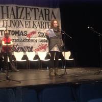 ZAPIRAIN ANAIAK BERTSO-PAPER LEHIAKETA (X. 2008. Errenteria)IBON ZABALA BERTSO-PAPER LEHIAKETA (X. 2008. Errenteria) -