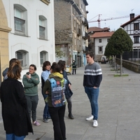 Korrika 2022 Villabonan, Subijana etxe aurretik pasatzen