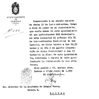 Bertsolaritza:  Lemoako udaletzea bi bertsolari eskatuz