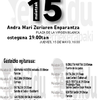 Arabako ekitaldi nagusia = Acto central de Araba