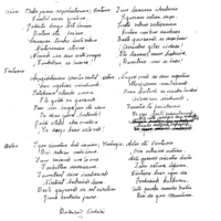 Gutunak:  Astoa eta errotariaren arteko bertsoak