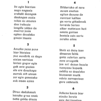 Bertsolaritza.  Bertso paperak:  Izenburua: Nagusi biotz gogor bati