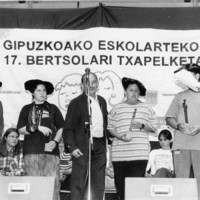 GIPUZKOAKO ESKOLARTEKO BERTSOLARI TXAPELKETA (17.a. 1997) -  FINALA -