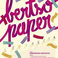 Bertso paper lehiaketa