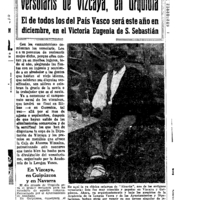 Bertsolaritza:  Izenburua : Este mes-el día de los 