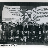 Bertsolari Txapelketa Nagusirako Gipuzkoako Kanporaketa  1988
