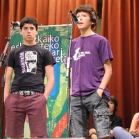 BIZKAIKO ESKOLARTEKO BERTSOLARI TXAPELKETA (29. 2012.) -  TXAPELKETA -