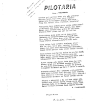 Bertsolaritza. Bertso-paper sariak.  Euskal Pelotaren Gipuzkoako Elkartea:  Izenburua:  Pilotaria