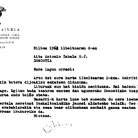 Euskaltzaindia.  Gutunak:  Urteko bertso txapelketen liburuen eraketa