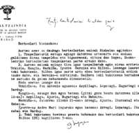 Bertsolaritza:  Bizkaian egitekoak diren bertso saioen egutegia