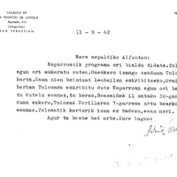 Euskaltzaindia.  Gutunak: