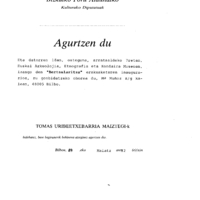 Bertsolaritza.  Omenaldiak, jardunaldiak:  Izenburua: Bertsularitza