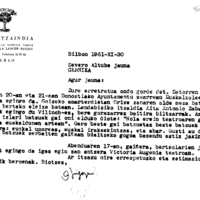 Bertsolaritza:  Irigoienen gutuna bertso saio baten berri emanaz Bilintx-en omenaldiaren barruan