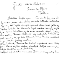 Gutunak:  Bertso-paper batzuk bidali dizkio Irigoieni