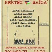 Sahararen aldeko bertso saioa