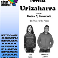 Bertso-poteoa : Urizaharra, jaiak
