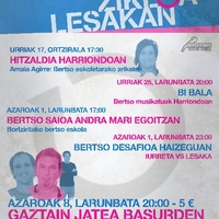 Bertso Zikloa (2014. Lesaka)