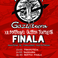 Plazatik Gaztetxera : XIII. Bertsolari Gazteen Txapelketa