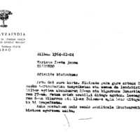 Euskaltzaindia.  Gutunak:  Irigoienen gutuna Bertsolari txapelketen datei buruz