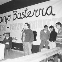Juanjo Basterra Bertso-paper lehiaketa 1991 -