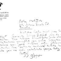 Euskaltzaindia.  Gutunak:  Irigoienen gutuna bertso-paper bilaketei buruz