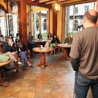 SAIOA IRUÑEA  -  BERTSO-KAFEA -