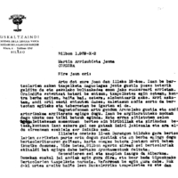 Euskaltzaindia.  Gutunak:  Euskal Herrian ospatzen ari diren bertso txapelketen berri ematen da