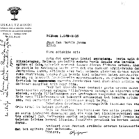 Euskaltzaindia.  Gutunak: