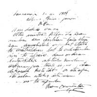 Euskaltzaindia.  Gutunak:  Irigoienen bulegora egin zuen bisitaldia