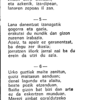 Bertsolaritza. Bertso-paper sariak.  Mendaro Txirristaka bertso-paper saria:  Izenburua: Don  Juan Txikiari