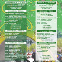 Aranbizkarra - Aranbide - Arantzabela : jaiak 2013 fiestas : programa