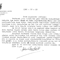 Euskaltzaindia.  Gutunak:  Zavalaren gutuna Auspoaren berri emanaz