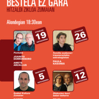 Euskara, bestela ez gara : hitzaldi zikloa Zumaian