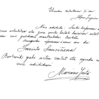 Euskaltzaindia.  Gutunak:  Izetaren gutuna,  Amaiurko apaizaz