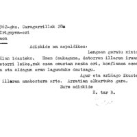 Euskaltzaindia.  Gutunak: