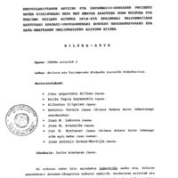 Bertsolaritza.  Euskal Herriko Bertsolari Elkartea:  Bertsolaritzaren Artxibo eta Informazio  guneari buruzko hausnarketarako eta beka-ematearen onbideratzeko adituen bilera