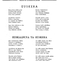 Bertsolaritza:  Izenburuak : Euskera / Euskalduna ta euskera / Gizon bulartzu
