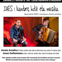 IHES : kantore, hitz eta musika [sic]